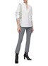 Figure View - Click To Enlarge - THEORY - Houndstooth Slim Cropped Pants