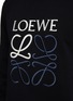  - LOEWE - ANAGRAM EMBROIDERED CREWNECK LONG SLEEVE COTTON SWEATSHIRT