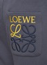 - LOEWE - ANAGRAM EMBROIDERED PATCH DRAWSTRING ELASTICATED WAIST JOGGER PANTS