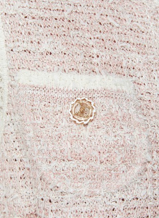  - BRUNO MANETTI - Contrast Trim Four Pocket Knit Vest