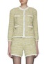Main View - Click To Enlarge - BRUNO MANETTI - Four Pocket Knit Crewneck Jacket