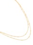 Detail View - Click To Enlarge - MISSOMA - ‘Chain’ 18k Gold Plated Double Row Chain Necklace