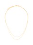 Main View - Click To Enlarge - MISSOMA - ‘Chain’ 18k Gold Plated Double Row Chain Necklace