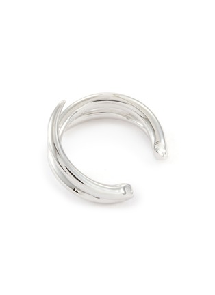 Detail View - Click To Enlarge - MISSOMA - ‘Claw’ Lacuna Rhodium Plated Sterling Silver Ear Cuff