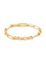 Main View - Click To Enlarge - MISSOMA - ‘Helical’ Axiom 18k Gold Plated Chain Bracelet