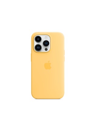 Main View - Click To Enlarge - APPLE - IPHONE 14 PRO SILICONE CASE WITH MAGSAFE — SUNGLOW