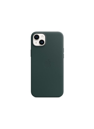 Main View - Click To Enlarge - APPLE - IPHONE 14 PRO MAX LEATHER CASE WITH MAGSAFE — FOREST GREEN