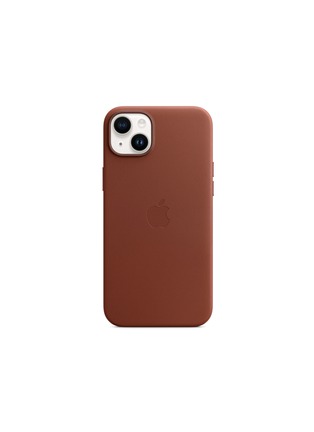 Main View - Click To Enlarge - APPLE - IPHONE 14 PRO MAX LEATHER CASE WITH MAGSAFE — UMBER