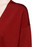 Detail View - Click To Enlarge - THE ROW - 'Maru' oversized V-neck sweater