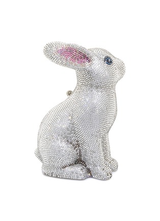 Figure View - Click To Enlarge - JUDITH LEIBER - Stone Embellished Bunny Ava Clutch