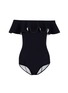 Main View - Click To Enlarge - LISA MARIE FERNANDEZ - 'Mira Flounce' ruffle off-shoulder swimsuit