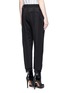 Back View - Click To Enlarge - HAIDER ACKERMANN - Raw cuff dropped crotch jogging pants