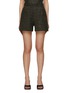 Main View - Click To Enlarge - SOONIL - FLAT FRONT HIGH RISE TWEED SHORTS