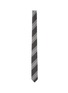 Figure View - Click To Enlarge - THOM BROWNE  - Striped Silk Cotton Blend Tie