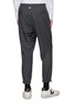 Back View - Click To Enlarge - THOM BROWNE  - 4 Bar Adjustable Cuff Track Pant