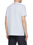 Back View - Click To Enlarge - THOM BROWNE - Chest Pocket Striped Crewneck Cotton T-Shirt