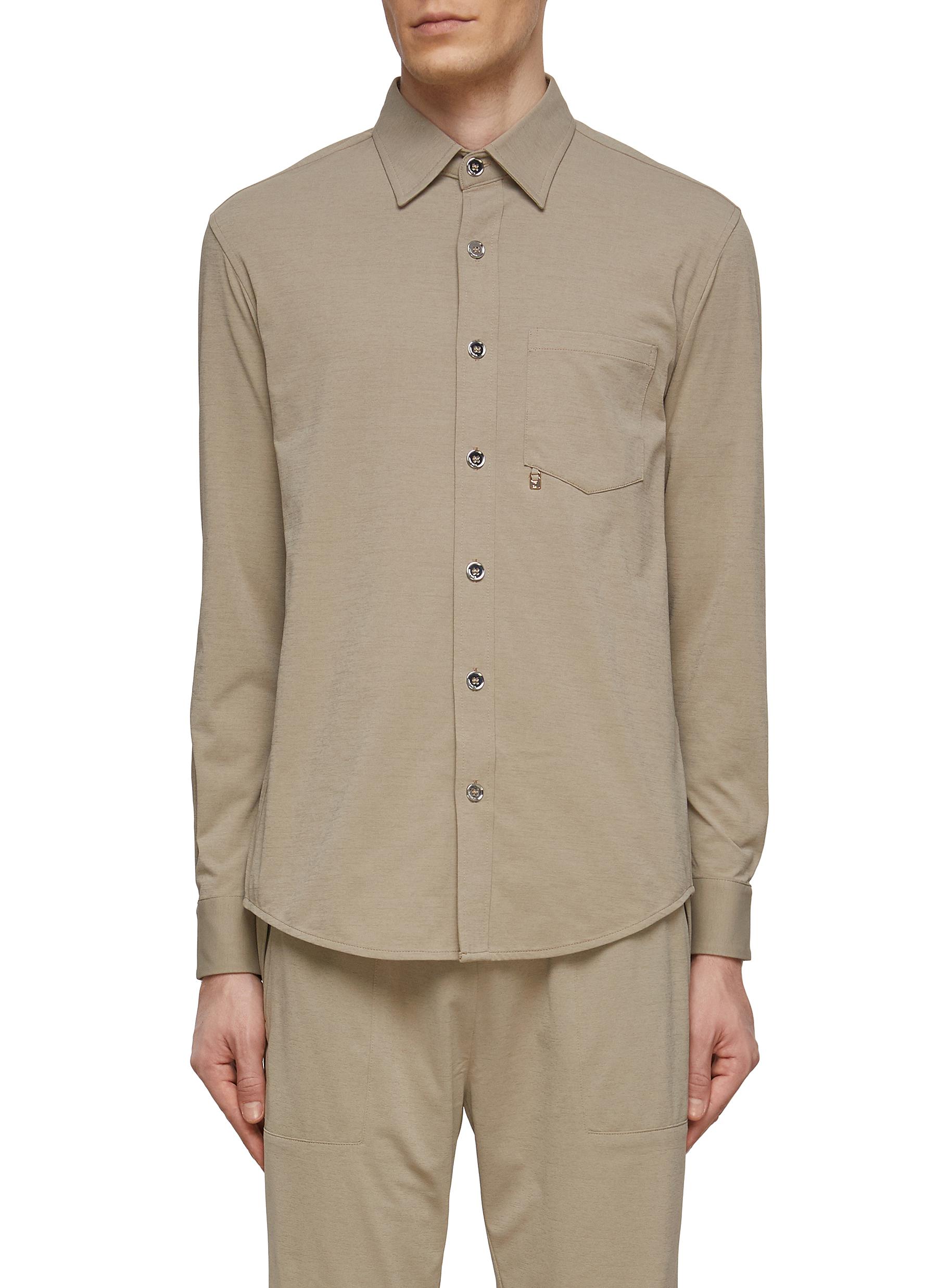 INNOTIER ‘VERTEX' MEDIC CHEST POCKET LONG SLEEVE DRESS SHIRT