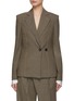 Main View - Click To Enlarge - PETER DO - Asymmetrical Double Breasted Notch Lapel Blazer