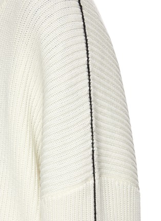  - PETER DO - Ribbed Knit Cape Jumper