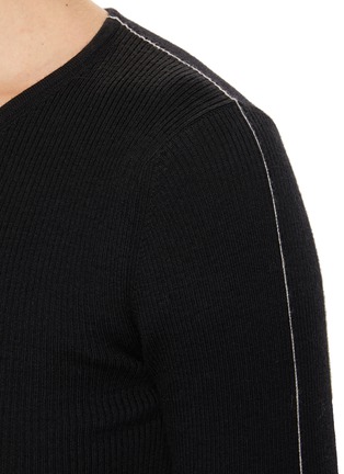  - PETER DO - Ribbed Knit Fitted Top