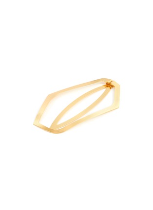 Detail View - Click To Enlarge - SHHH - X CLINQ ALICE GOLD PLATED METAL HAIR CLIP