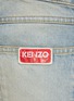  - KENZO - ‘Bara’ Logo Patch Light Washed Straight Leg Jeans