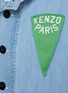  - KENZO - Logo Patch Graphic Appliqué Hooded Denim Parka