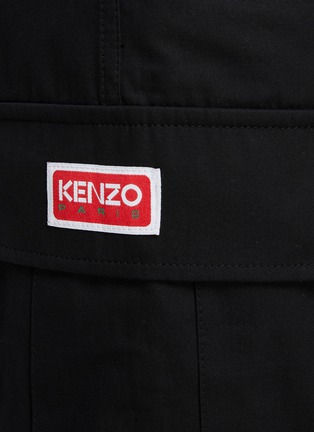  - KENZO - Logo Patch Cargo Workwear Shorts