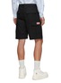 Back View - Click To Enlarge - KENZO - Logo Patch Cargo Workwear Shorts