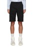 Main View - Click To Enlarge - KENZO - Logo Patch Cargo Workwear Shorts