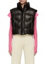 Main View - Click To Enlarge - AMIRI - Leather Shrunken Puffer Vest
