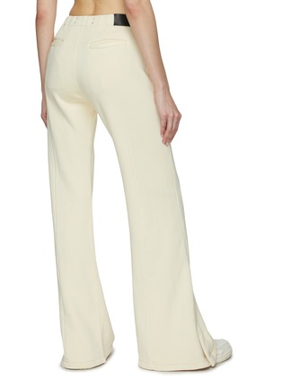 Back View - Click To Enlarge - AMIRI - Cotton Wide Leg Sweatpants