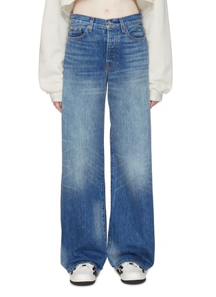 Main View - Click To Enlarge - AMIRI - HIGH RISE WIDE LEG JEANS