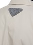  - PRADA - Knit Logo Patch Oversize Cotton Blend Bomber Jacket