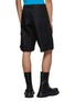 Back View - Click To Enlarge - PRADA - Logo Plaque Flat Front Re-Nylon Cargo Shorts