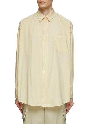 Main View - Click To Enlarge - THE FRANKIE SHOP - ‘Chadwick’ Classic Cotton Oversized Shirt