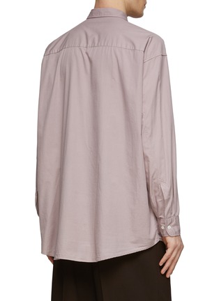 Back View - Click To Enlarge - THE FRANKIE SHOP - ‘Chadwick’ Classic Cotton Oversized Shirt