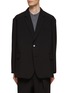 Main View - Click To Enlarge - THE FRANKIE SHOP - ‘Beo’ Drop Shoulder Single Breasted Blazer