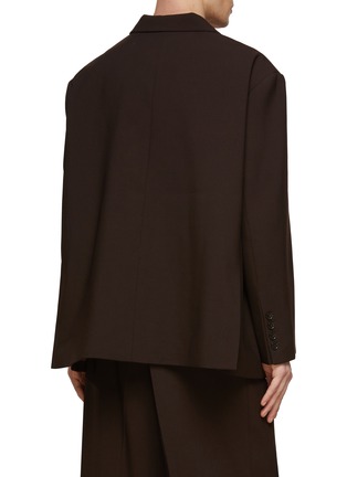 Back View - Click To Enlarge - THE FRANKIE SHOP - ‘Beo’ Drop Shoulder Single Breasted Blazer