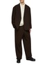 Figure View - Click To Enlarge - THE FRANKIE SHOP - ‘Beo’ Drop Shoulder Single Breasted Blazer
