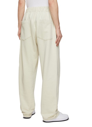 Back View - Click To Enlarge - THE FRANKIE SHOP - ‘Alec’ Pleated Straight Leg Jogger Pants