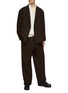 Figure View - Click To Enlarge - THE FRANKIE SHOP - ‘Beo’ Pleated Straight Suiting Pants