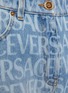  - VERSACE - All Over Logo Washed Straight Jeans