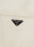  - PRADA - Logo Appliqué Snap Button Front Denim Shirt