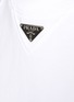  - PRADA - Logo Appliqué Mock Neck Cap Sleeve Sweatshirt