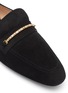 Detail View - Click To Enlarge - STUART WEITZMAN - ‘Crystal Jet’ Crystal Embellished Almond Toe Suede Loafers