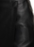  - MO&CO. - Faux Leather Wrap Shorts