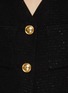  - MO&CO. - Sequin Embellished V-Neck Short Sleeve Jumpsuit