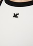  - MO&CO. - Contrast Logo Racerback Tank Top