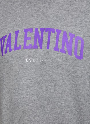 - VALENTINO GARAVANI - Logo Print Crewneck Short Sleeve T-Shirt